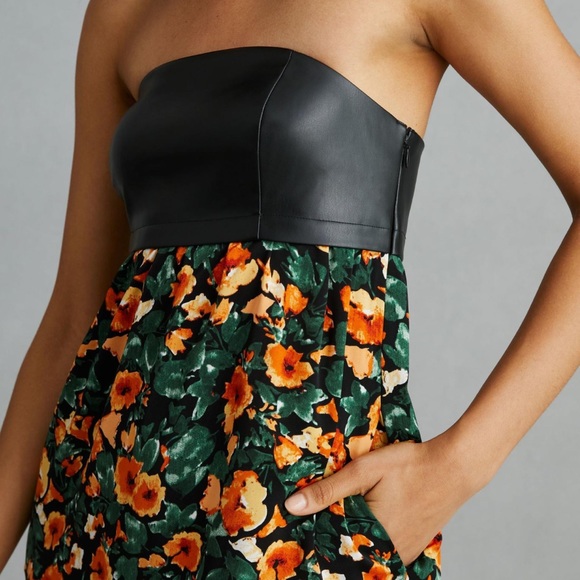 Anthropologie Dresses & Skirts - Mare Mare Anthropologie Faux Leather Maxi Dress.